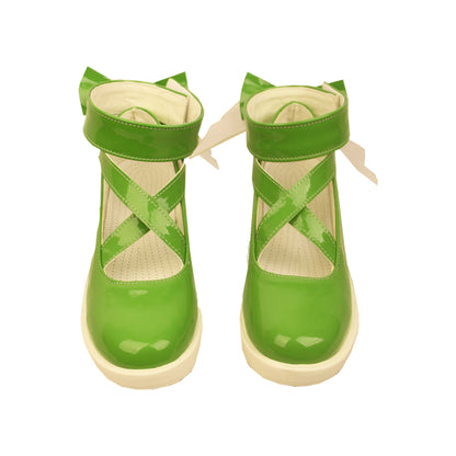Anime Shugo Chara! Cosplay Amulet Clover Hinamori Amu Cosplay Shoes