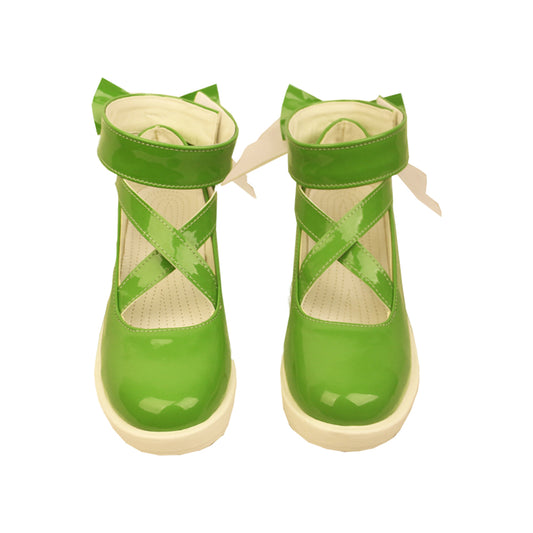 Anime Shugo Chara! Cosplay Amulet Clover Hinamori Amu Cosplay Shoes