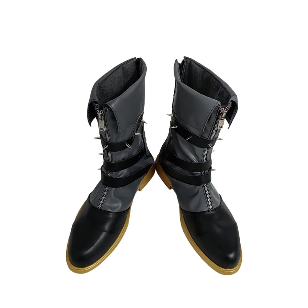 Game Identity V Cosplay Gold Foil Cosplay Shoes