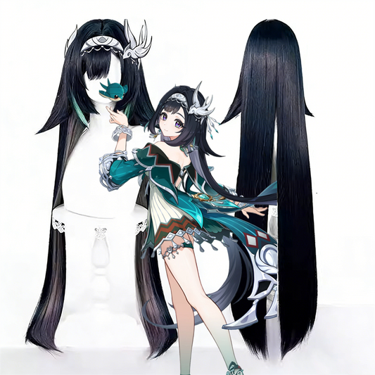 【In Stock】Game Genshin Impact Cosplay Lan Yan Cosplay Wig
