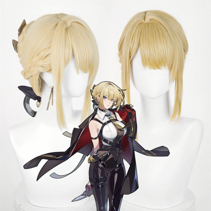 【In Stock】Game Zenless Zone Zero Cosplay Evelyn Chevalier Cosplay Wig