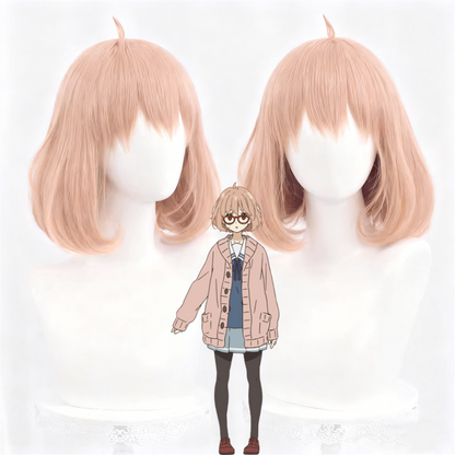 【In Stock】Anime Beyond the Boundary Cosplay くりやまみらい Mirai Kuriyama Cosplay Wig