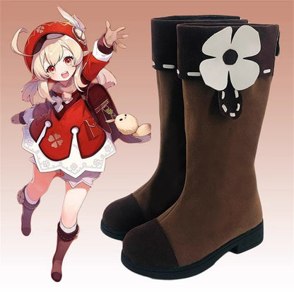 Game Genshin Impact Cosplay Klee Cosplay Shoes - Cosplay Shoes Boots