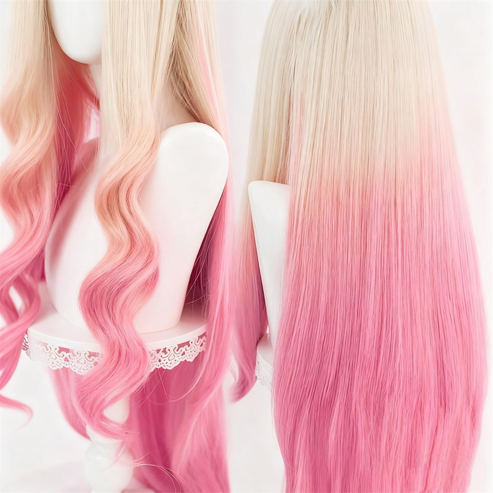 【In Stock】Game League of Legends Cosplay Ahri - K/DA Cosplay Wig