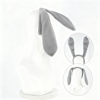 【In Stock】Anime Alien Stage Third Anniversary of Rabbit House Cosplay Sua Cosplay Wig - Rabbit Ear Headband - Cosplay