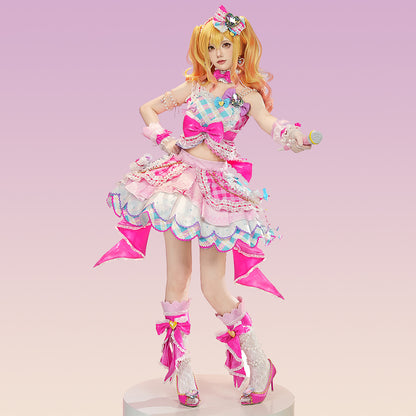【In Stock】Anime Aikatsu! Cosplay Nijino Yume Cosplay Costume Premium Edition