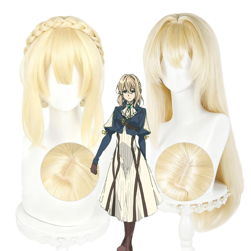 【In Stock】Anime Violet Evergarden Cosplay ヴァイオレット・エヴァーガーデン Violet Evergarden Cosplay Wig