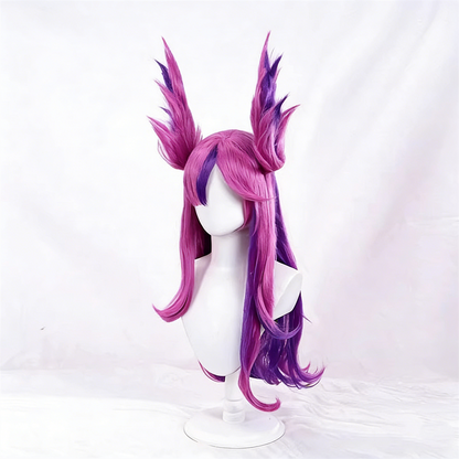 【In Stock】Game League of Legends Cosplay Xayah Cosplay Wig