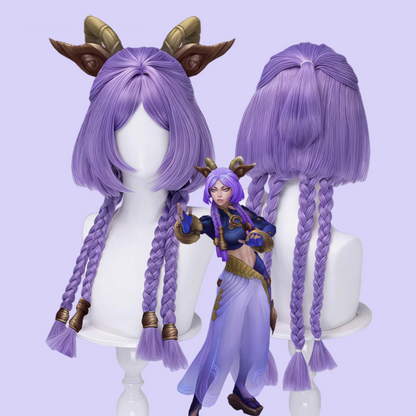 【In Stock】Game League of Legends Cosplay Universe:Yunara Cosplay Wig