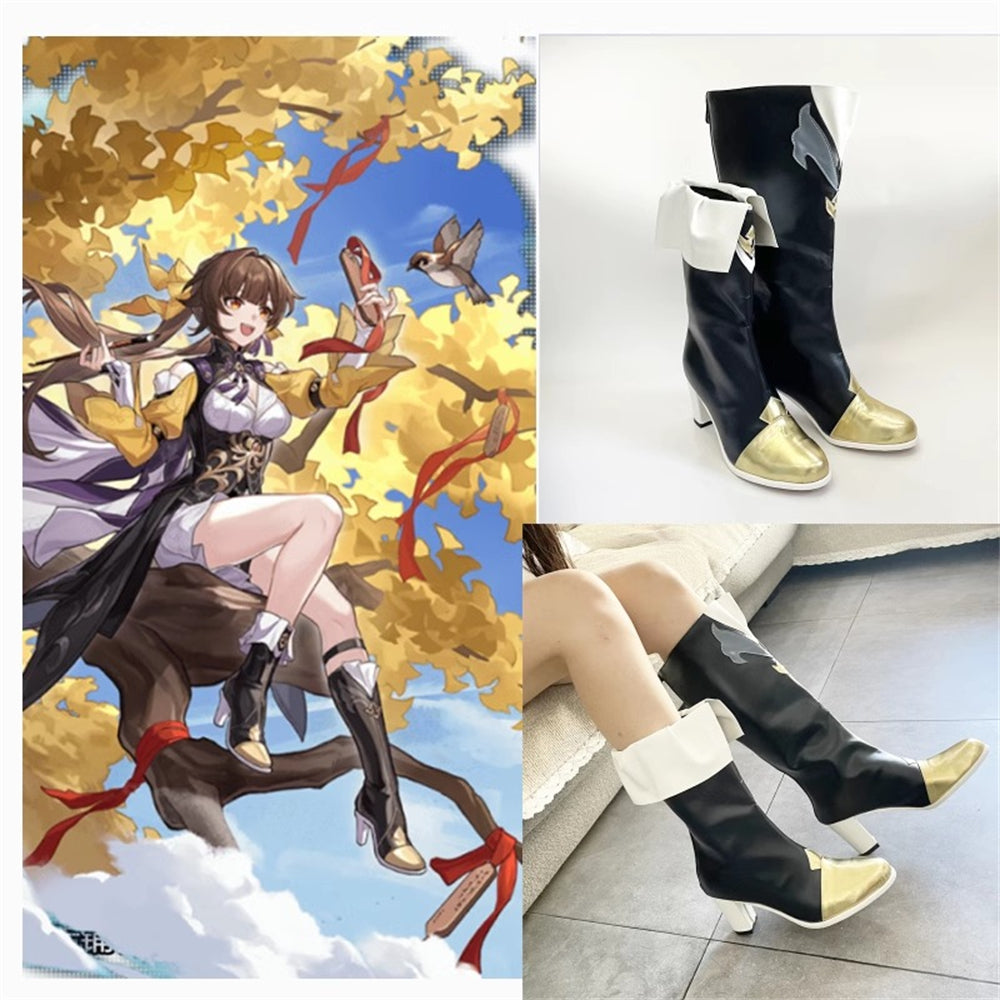 Game Honkai: Star Rail Cosplay Xianzhou Alliance Sushang Cosplay Shoes