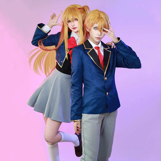 【In Stock】Anime Oshi no Ko Kana Arima &Hoshino Akuamarin School Uniforms Cosplay Costume