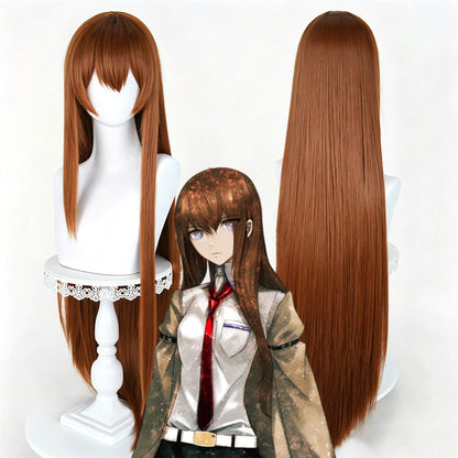 【In Stock】Anime Steins;Gate Cosplay Kurisu Makise Cosplay Wig