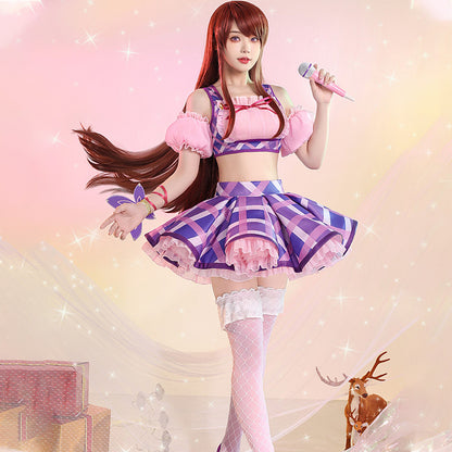 【In Stock】Anime Aikatsu! Cosplay Shibuki Ran Cosplay Costume Premium Edition