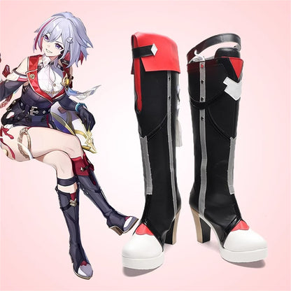 Game Honkai: Star Rail Cosplay Topaz Cosplay Shoes