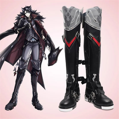 Game Genshin Impact Cosplay Wriothesley Cosplay Shoes Flat Shoes
