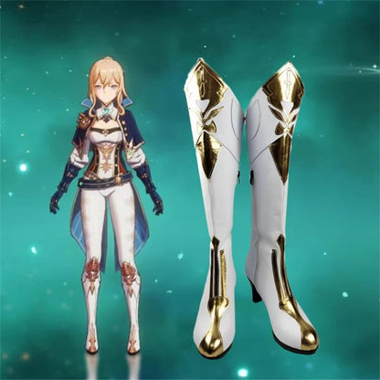 Game Genshin Impact Cosplay Jean Cosplay Shoes - Cosplay Shoes Boots