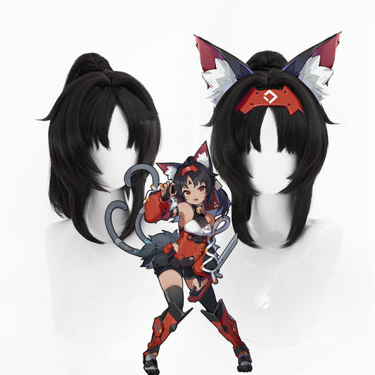 【In Stock】Game Zenless Zone Zero Cosplay Nekomiya Mana Cosplay Wig