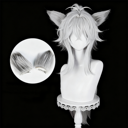 【In Stock】Game Arknights Cosplay Lappland the Decadenza Disorderly Humility Cosplay Wig
