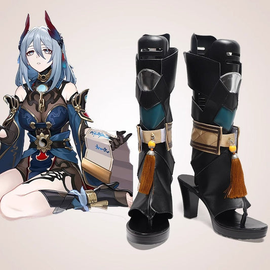 Game Honkai: Star Rail Cosplay Hanya Cosplay Shoes - Cosplay Shoes Boots