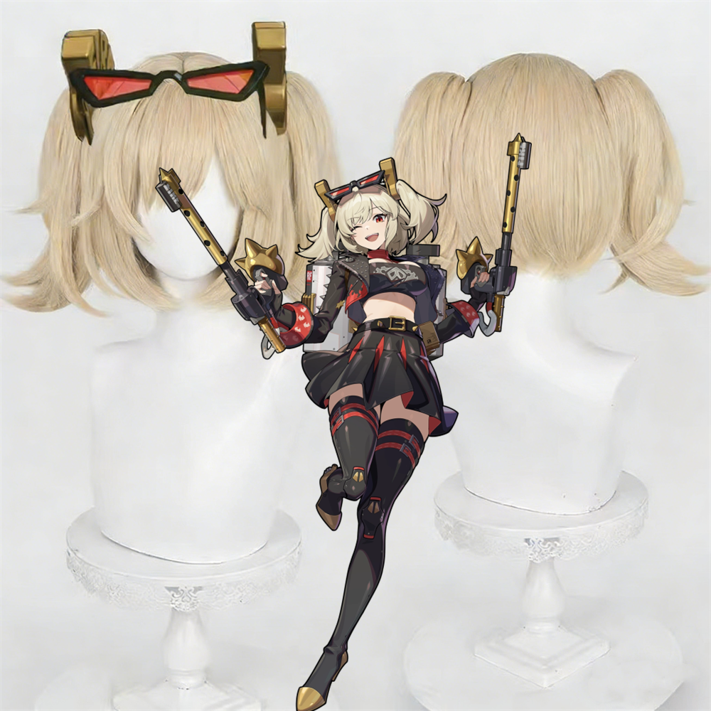 【In Stock】Game Zenless Zone Zero Cosplay Burnice White Cosplay Wig