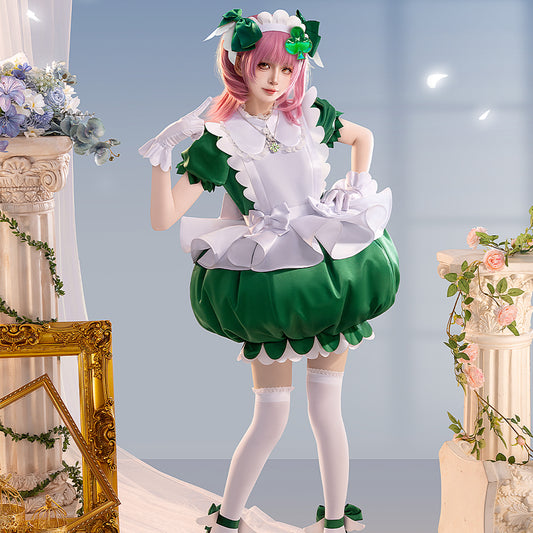 【In Stock】Anime Shugo Chara! Cosplay Amulet Clover Hinamori Amu Cosplay Costume Premium Edition