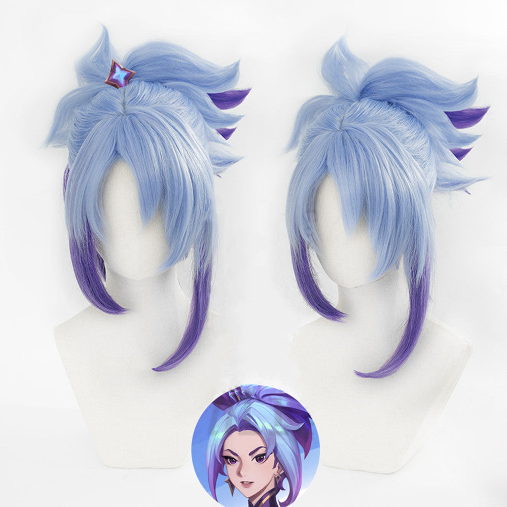 【In Stock】Game League of Legends Cosplay KDA Akali Cosplay Wig