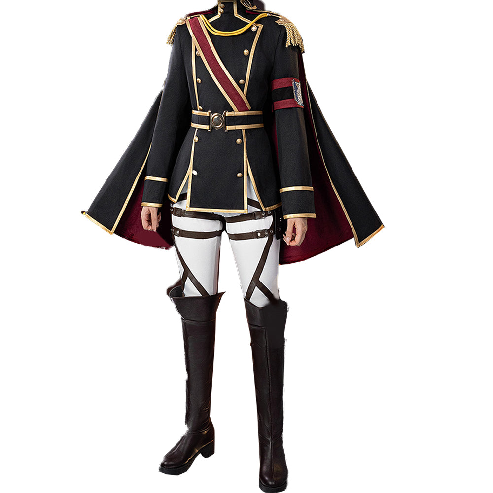 【In Stock】Anime Attack On Titan Cosplay Levi Cosplay Costume