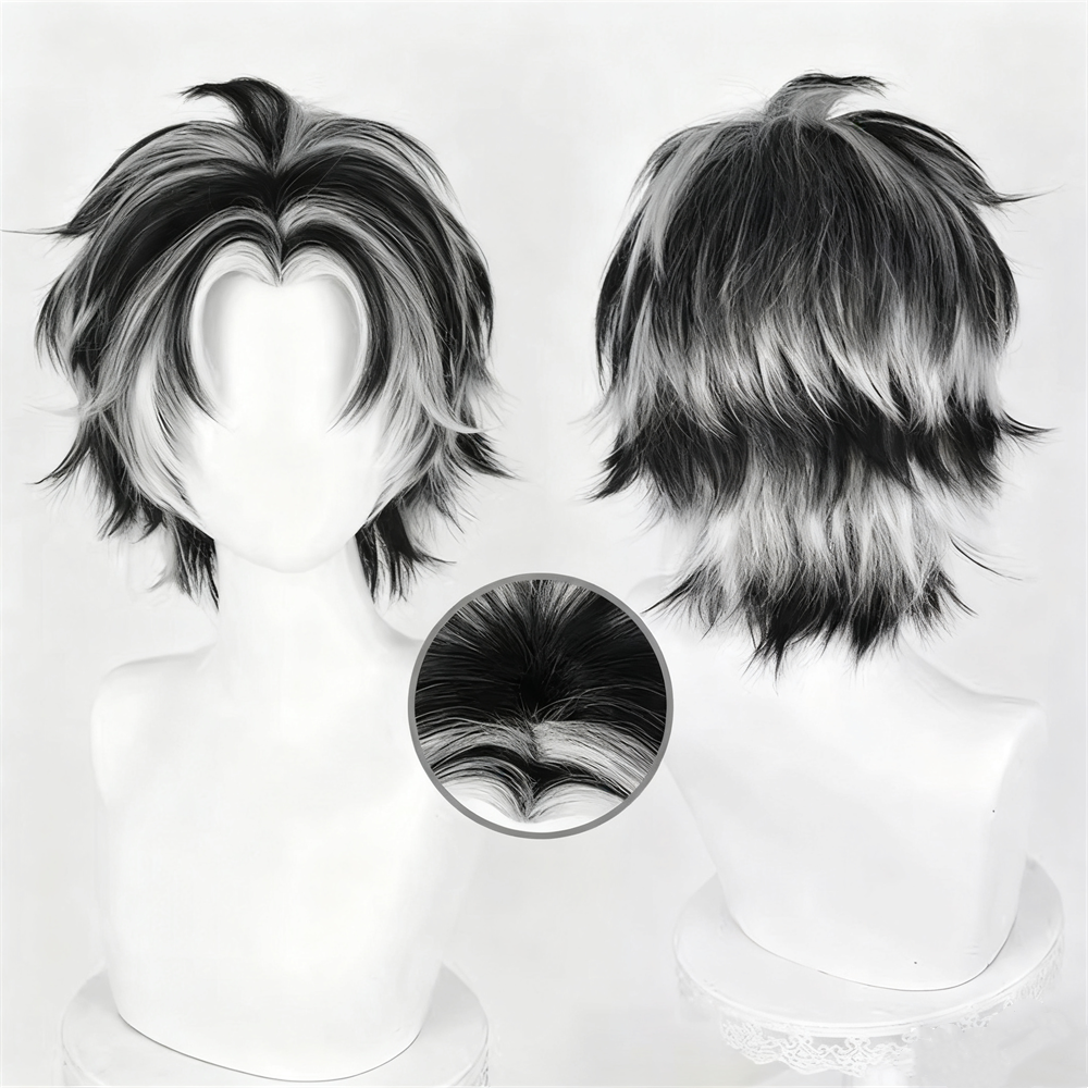 【In Stock】Anime Haikyu!! Cosplay Kotaro Bokuto Cosplay Wig