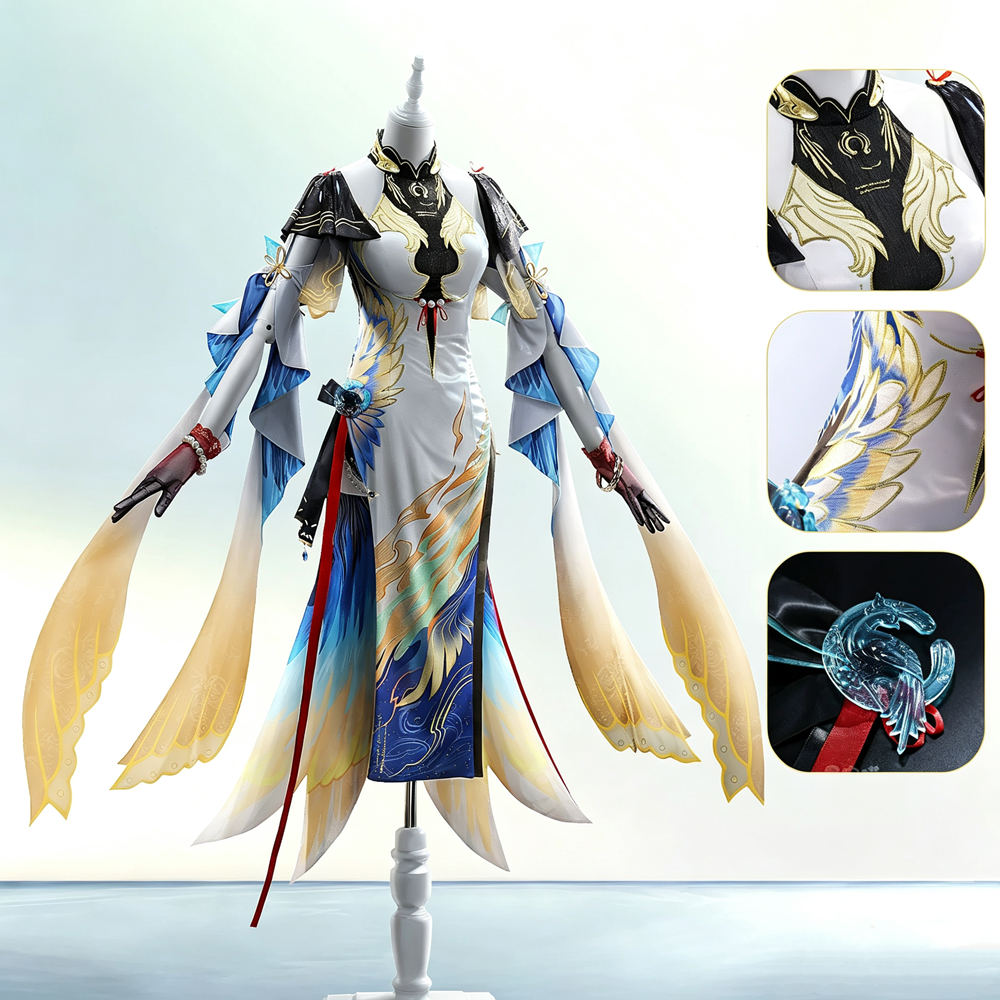 【In Stock】Game Wuthering Waves Cosplay Suisui Cosplay Costume Premium Edition
