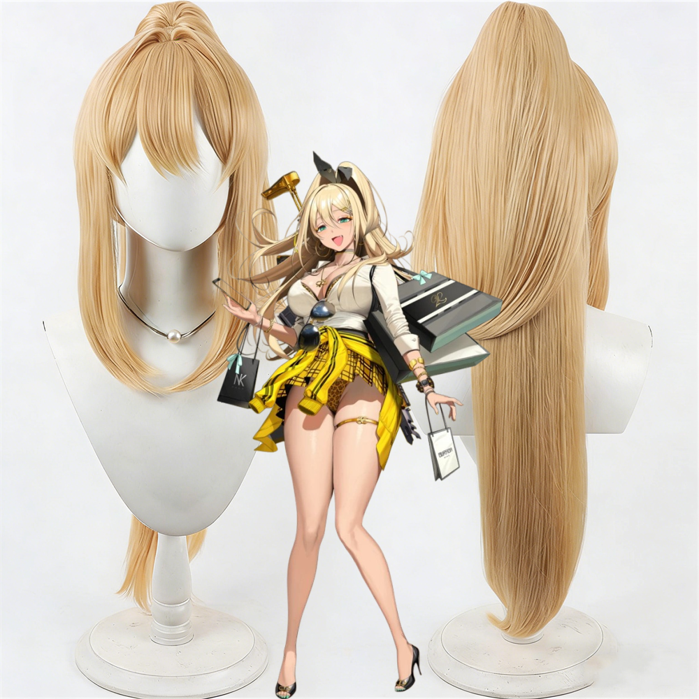 【In Stock】Game 승리의여신: 니케 Goddess of Victory: Nikke Cosplay 루피 ルピー Rupee Cosplay Wig