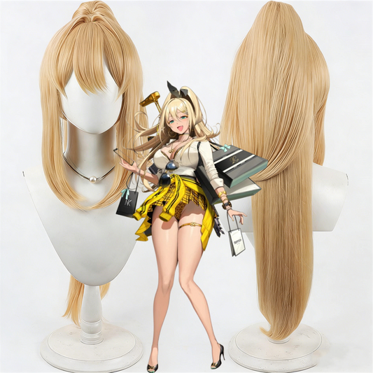 【In Stock】Game 승리의여신: 니케 Goddess of Victory: Nikke Cosplay 루피 ルピー Rupee Cosplay Wig