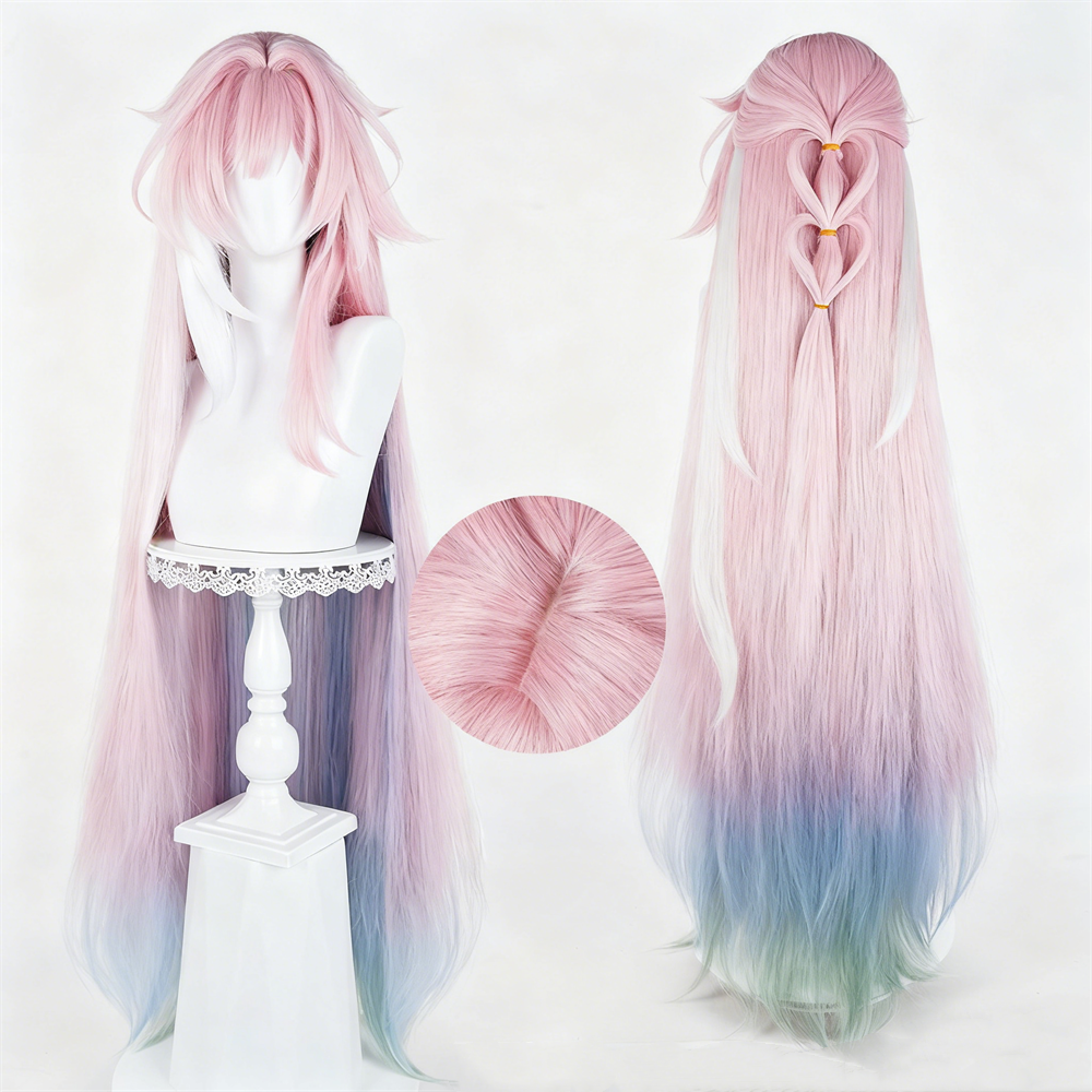 【In Stock】Game Honkai: Star Rail Cosplay Cyrene Cosplay Wig Long Hair Wig