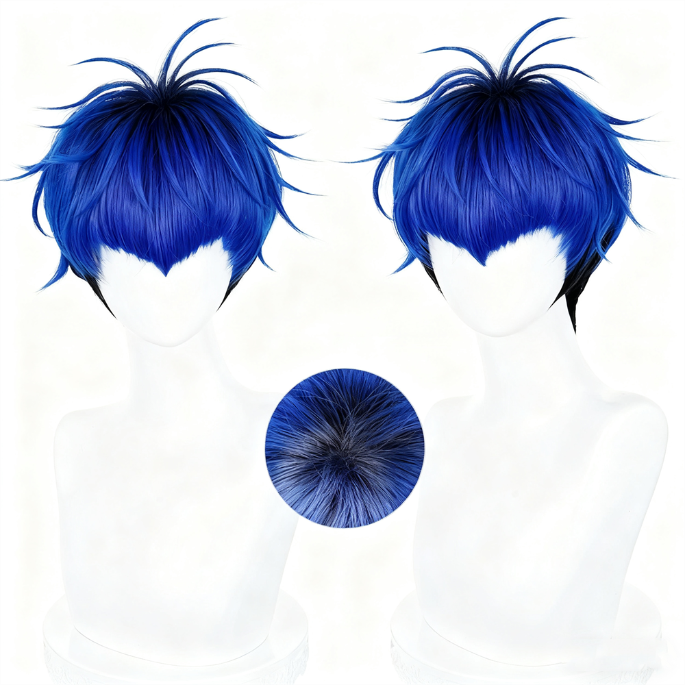 【In Stock】Anime The Hundred Line: Last Defense Academy Cosplay Yugamu Omokage Cosplay Wig
