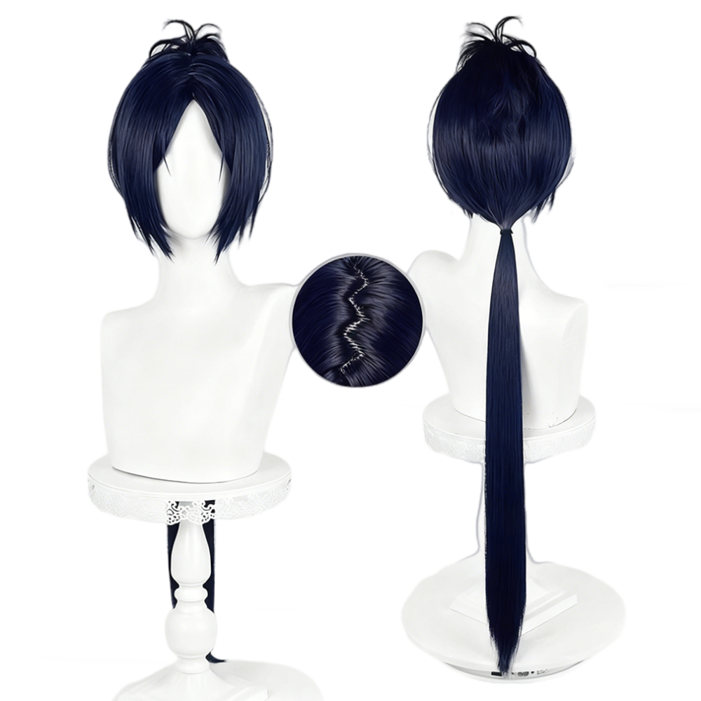 【In Stock】Anime ヒットマンREBORN! Katekyo Hitman Reborn! Cosplay ろくどう むくろ Mukuro Rokudo Cosplay Wig