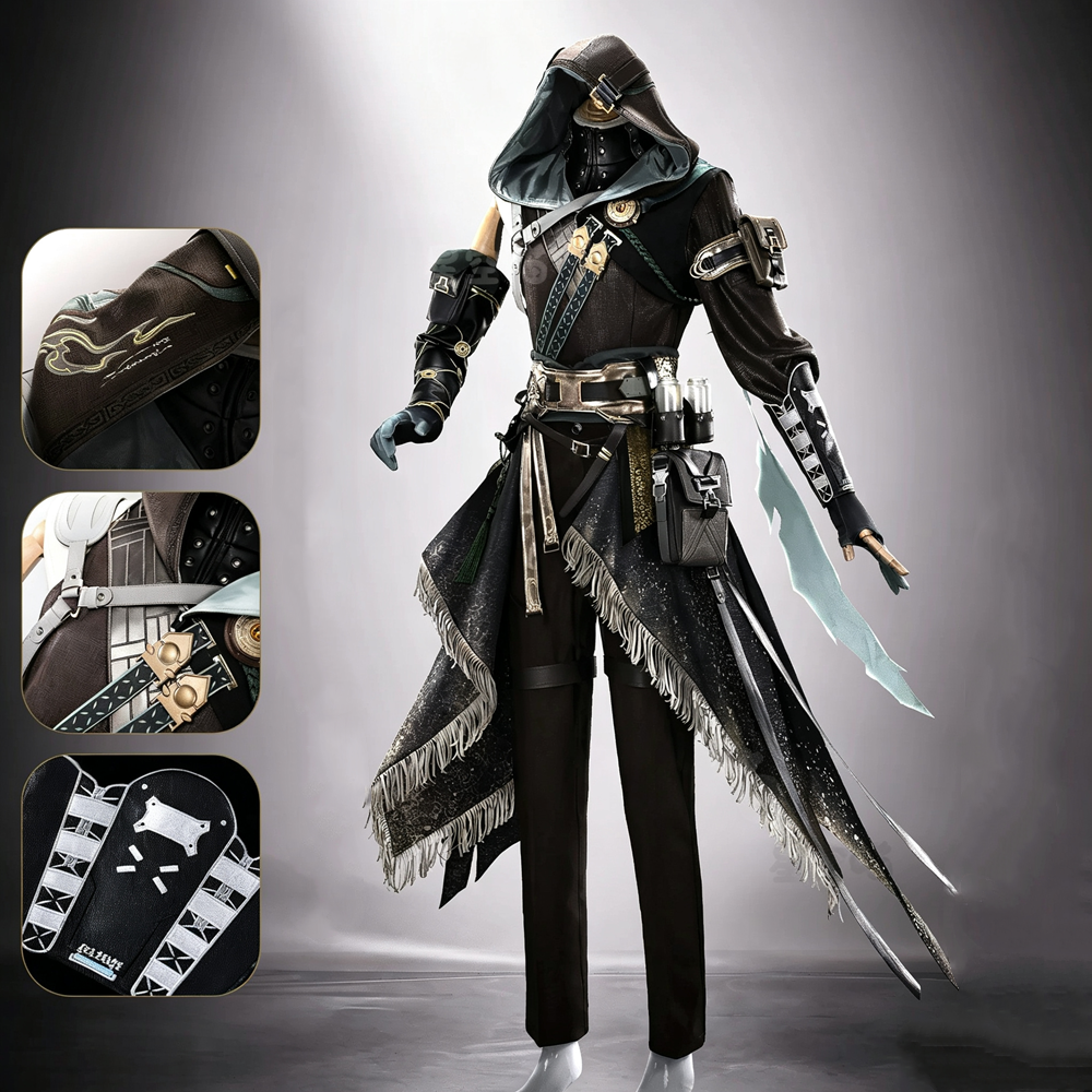 【In Stock】Game Wuthering Waves Cosplay Jingran Cosplay Costume Premium Edition
