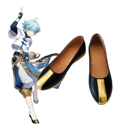 Game Genshin Impact Cosplay Chongyun Cosplay Shoes - Cosplay Shoes Boots