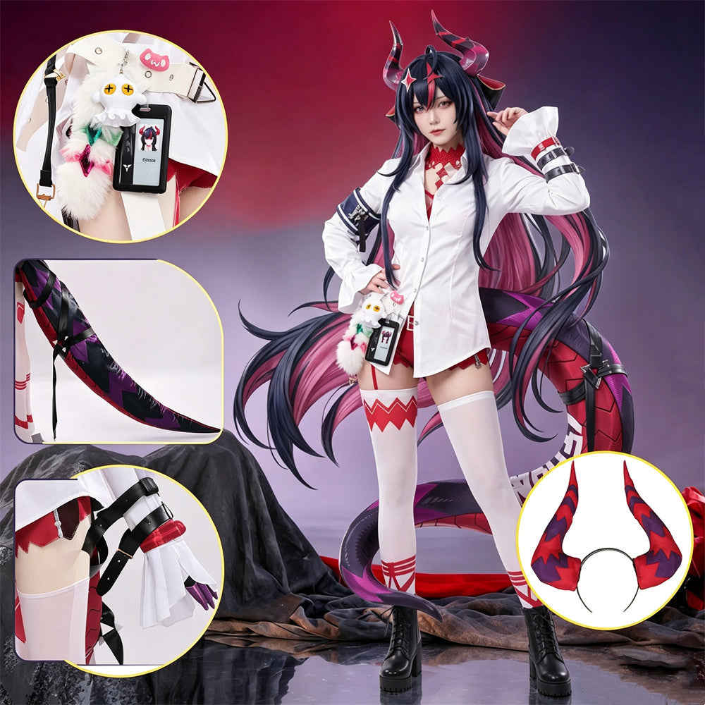 【In Stock】Game Neverness to Everness 이환 Cosplay Shinku Cosplay Costume