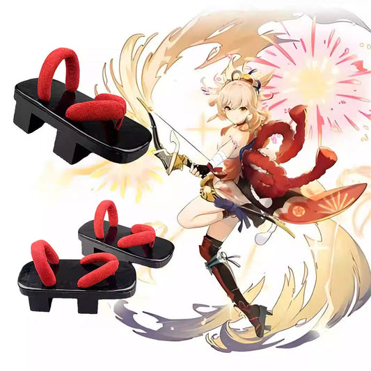Game Genshin Impact Cosplay Yoimiya Cosplay Shoes - Cosplay Shoes Boots