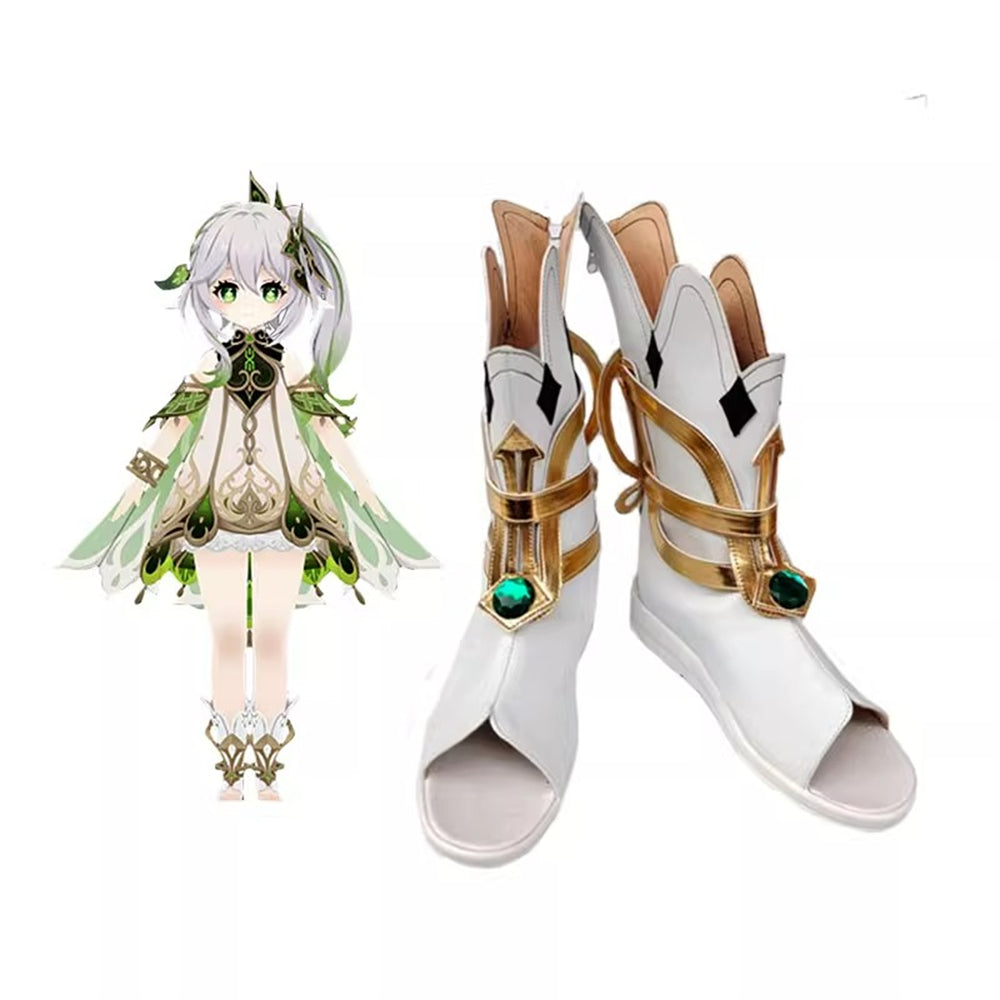 Game Genshin Impact Cosplay Nahida Cosplay Shoes - Cosplay Shoes Boots