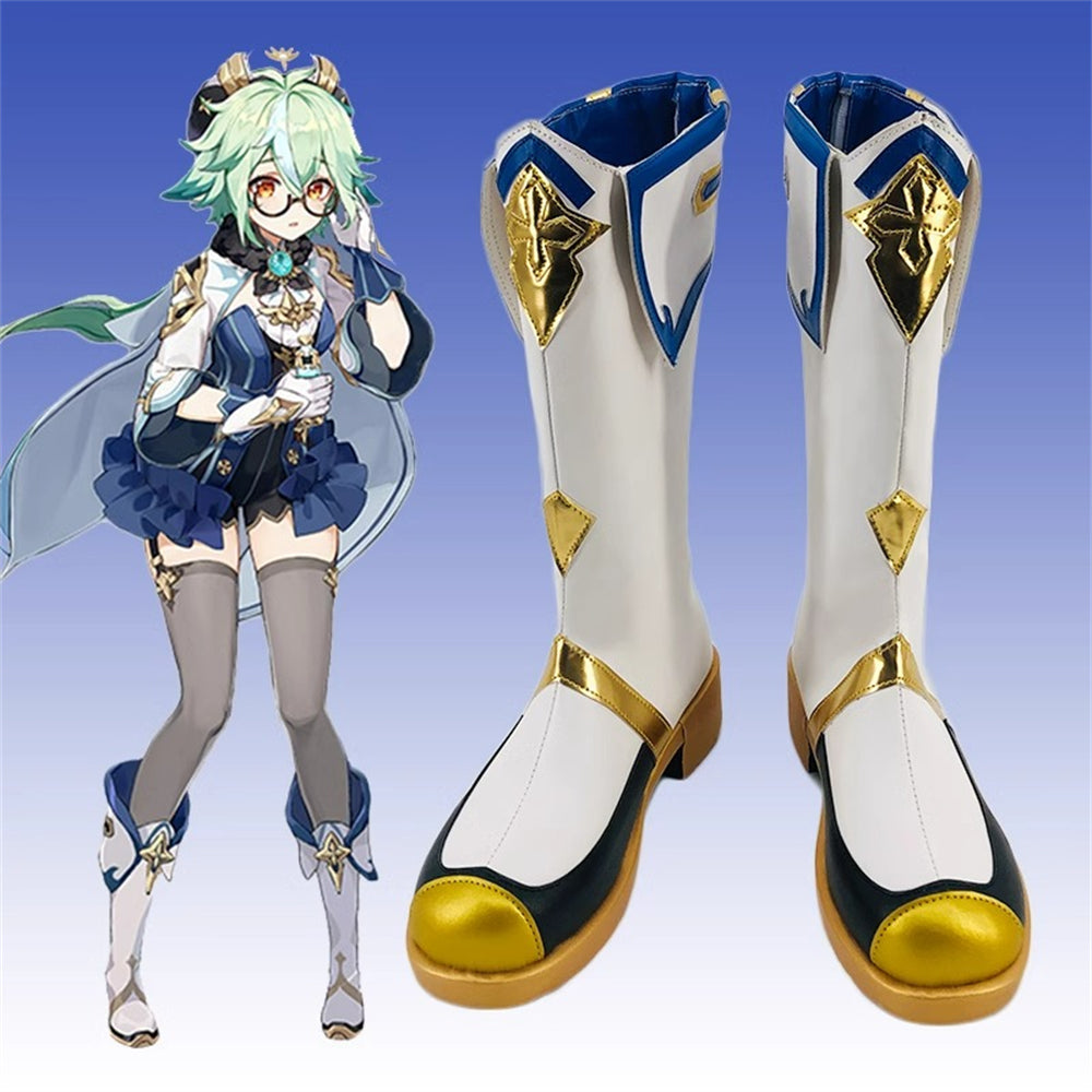 Game Genshin Impact Cosplay Sucrose Cosplay Shoes - Cosplay Shoes Boots