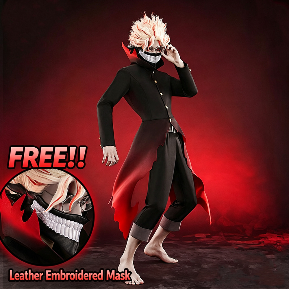 【In Stock】Anime Dandadan Cosplay Ken Takakura Okarun Turbo Granny Form Cosplay Costume Premium Edition