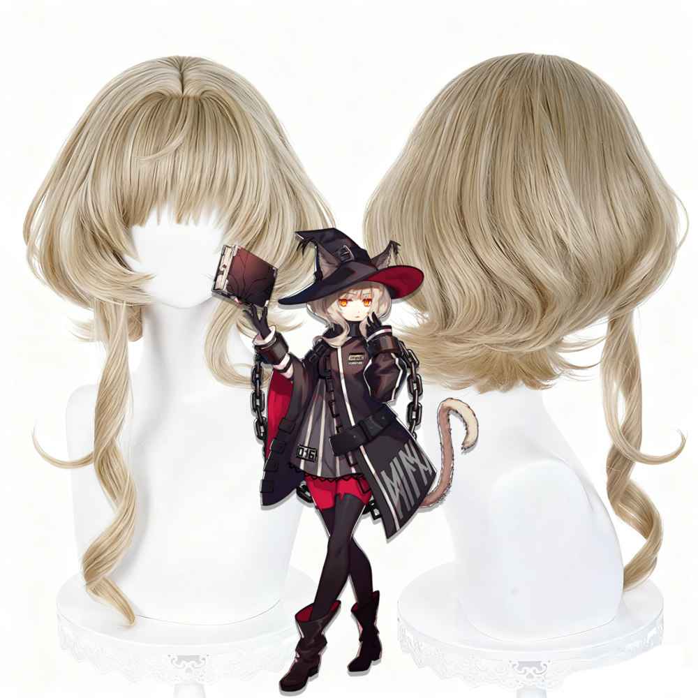 【In Stock】Game Arknights Cosplay Haze Caster Operator Cosplay Wig
