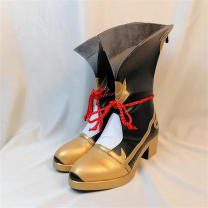 Game Genshin Impact Cosplay Xiangling Cosplay Shoes - Cosplay Shoes Boots