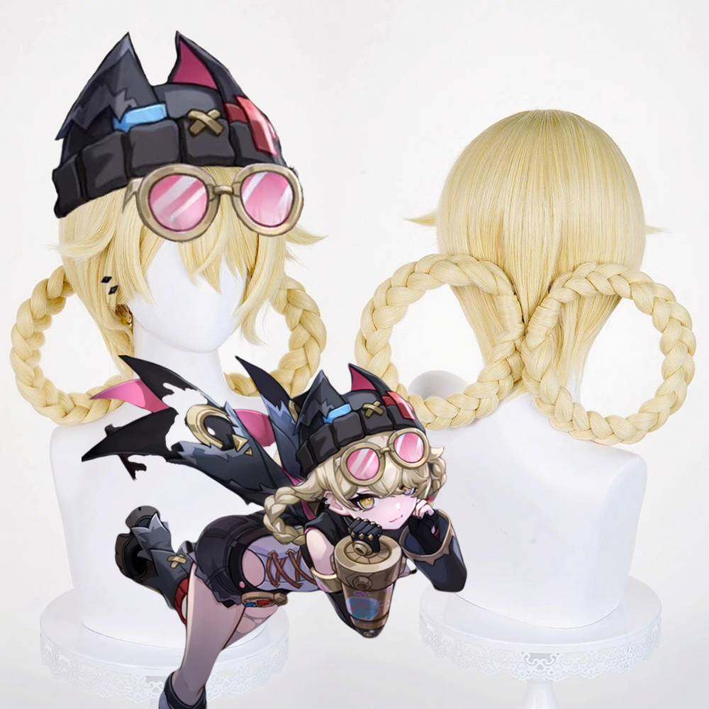 【In Stock】Game Genshin Impact Cosplay Jahoda Cosplay Wig