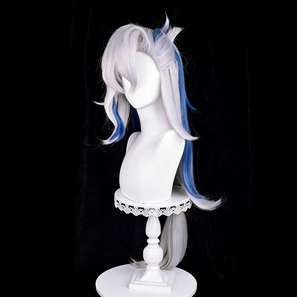 【In Stock】Game Genshin Impact Cosplay Neuvillette: Melusent Gift Cosplay Wig