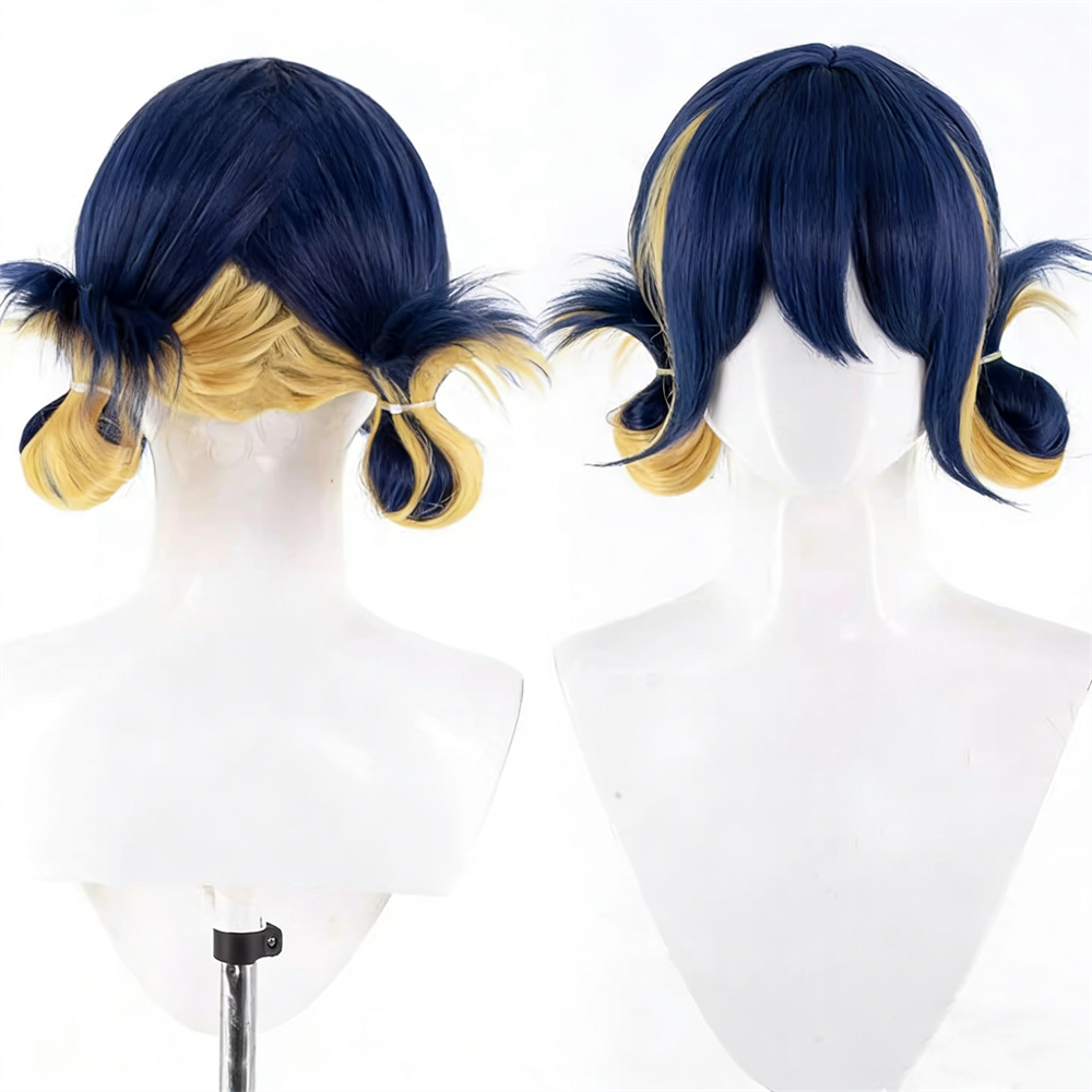 【In Stock】Game Overwatch 2 Cosplay Girl Group Kiriko Cosplay Wig Female Idol Group Cosplay Wig