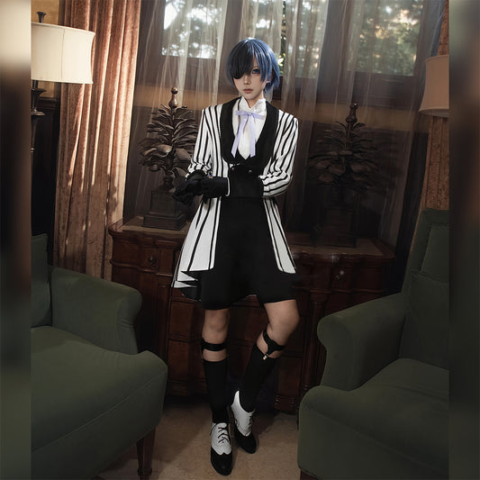 【In Stock】Anime Black Butler Cosplay Ciel Phantomhive Cosplay Costume