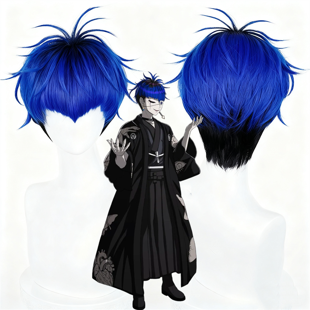 【In Stock】Anime The Hundred Line: Last Defense Academy Cosplay Yugamu Omokage Cosplay Wig