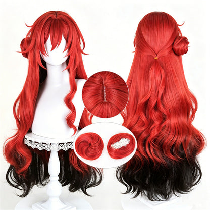 【In Stock】Game Honkai: Star Rail Cosplay Himeko • Nova 히메코•노바. Himeko•Noba Cosplay Wig