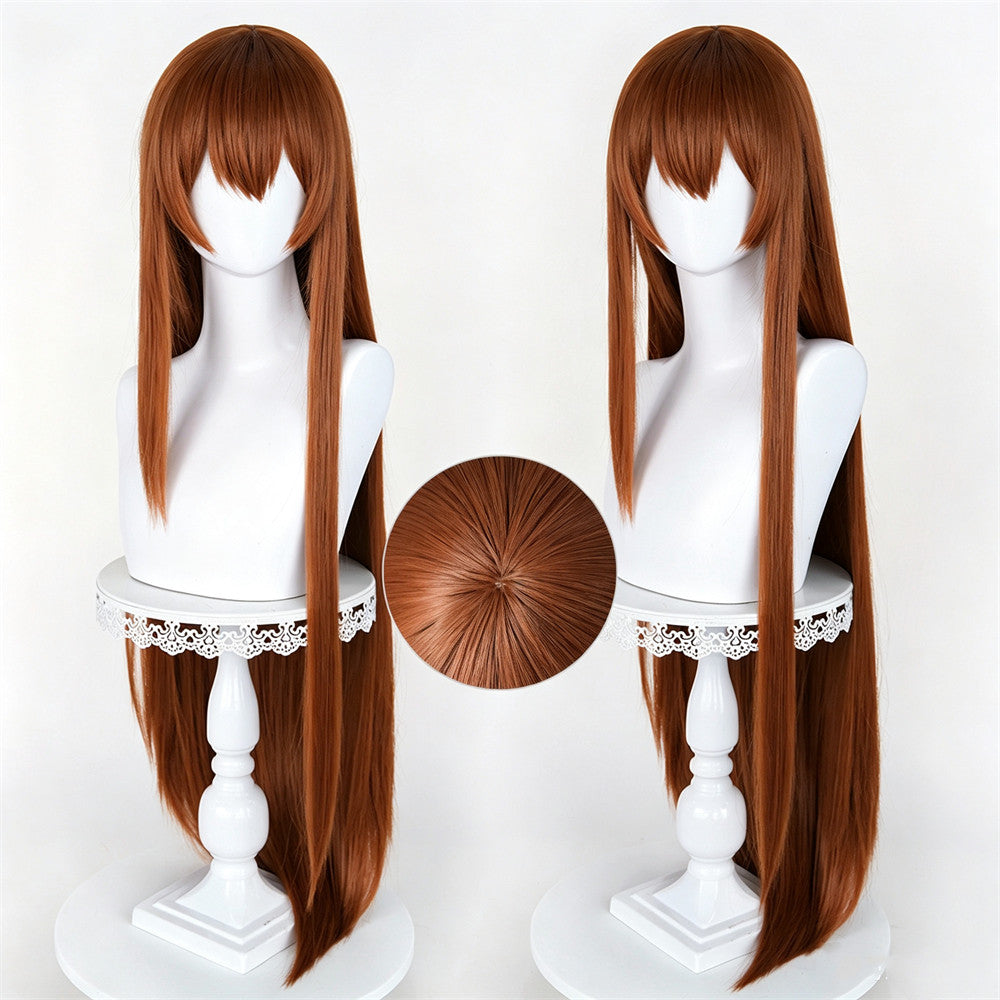 【In Stock】Anime Steins;Gate Cosplay Kurisu Makise Cosplay Wig